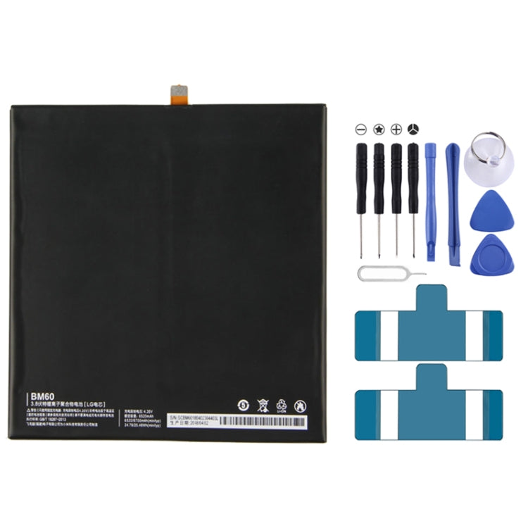 Batteria ai polimeri di litio BM60 4520mAh per Xiaomi Mi Pad 7.9, For Xiaomi Mi Pad 7.9 Batteria ai polimeri di litio BM60 4520mAh per Xiaomi Mi Pad 7.9, For Xiaomi Mi Pad 7.9